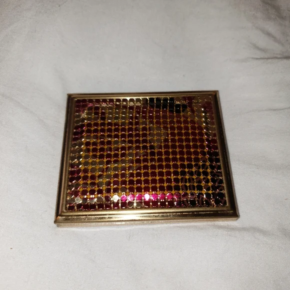 Whiting Davis Mesh Vintage Compact Mirror
